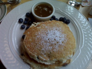 Clinton St. Blueberry Pancakes