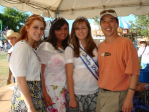 Me with the County Dairy Princesses
