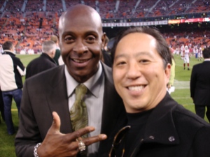 Jerry Rice #80 and me